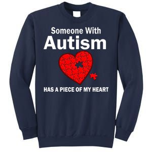 Autism Has A Piece Of My Heart Sweatshirt