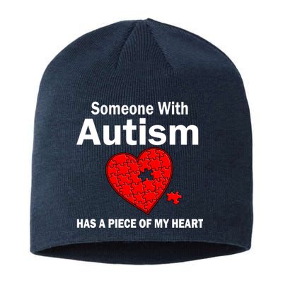 Autism Has A Piece Of My Heart Sustainable Beanie