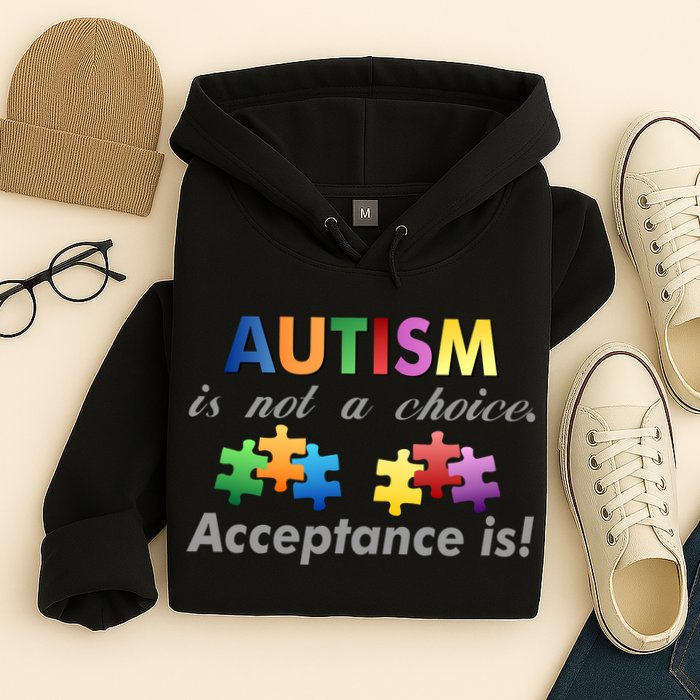 Autism I Not A Choice Acceptance Is Hoodie