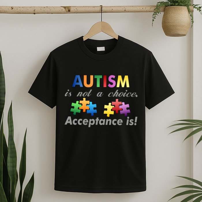 Autism I Not A Choice Acceptance Is T-Shirt