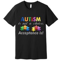 Autism I Not A Choice Acceptance Is Premium T-Shirt