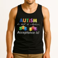 Autism I Not A Choice Acceptance Is Tank Top