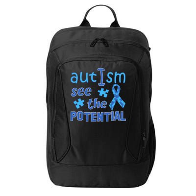 Autism I See The Potential City Backpack