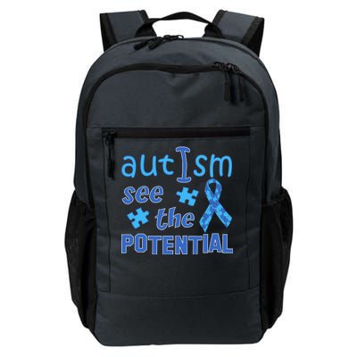 Autism I See The Potential Daily Commute Backpack