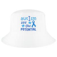 Autism I See The Potential Cool Comfort Performance Bucket Hat