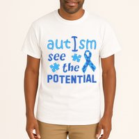 Autism I See The Potential Tall T-Shirt