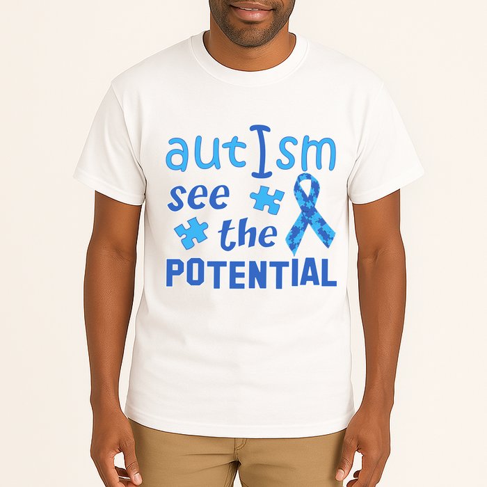 Autism I See The Potential Tall T-Shirt