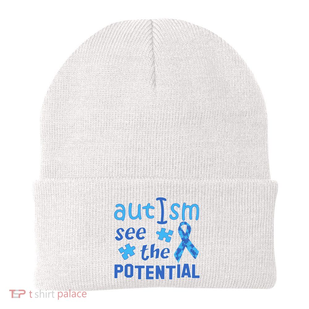 Autism I See The Potential Beanie