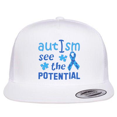 Autism I See The Potential Flatbill Hat