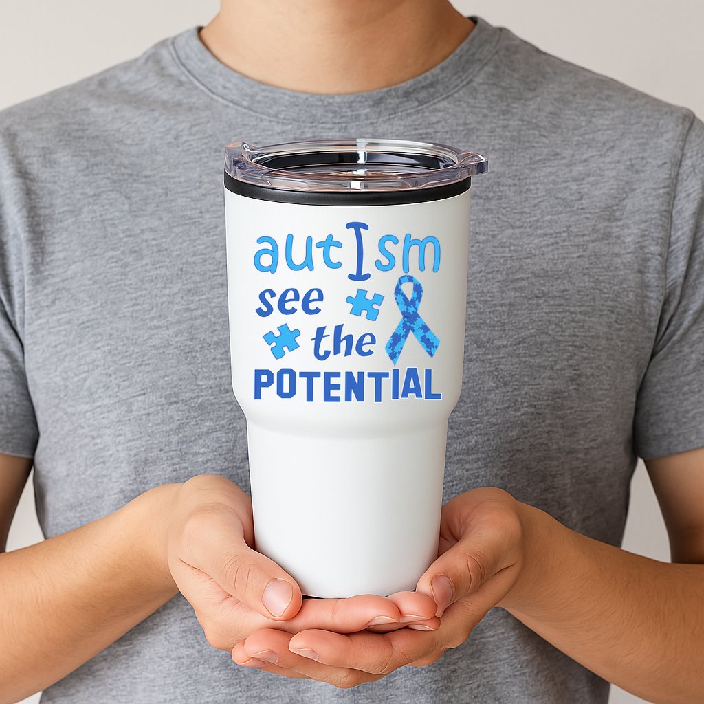 Autism I See The Potential Tumbler