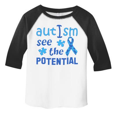 Autism I See The Potential Toddler Fine Jersey T-Shirt