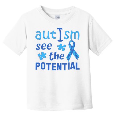 Autism I See The Potential Toddler T-Shirt