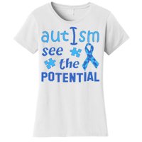 Autism I See The Potential Women's T-Shirt