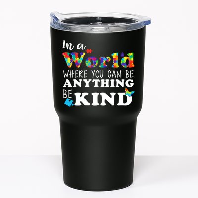 Autism In A World Where You Can Be Anything Be Kind Tumbler