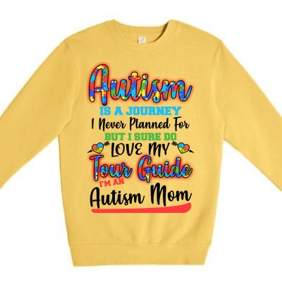 Autism Is A Journey Premium Crewneck Sweatshirt