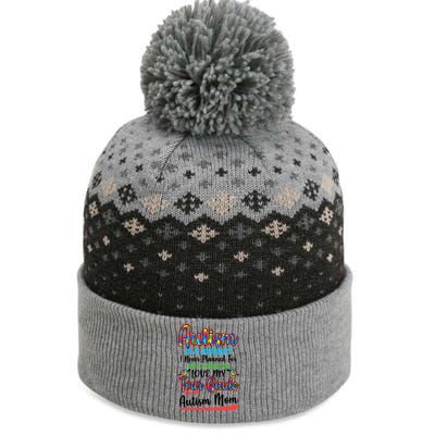 Autism Is A Journey The Baniff Cuffed Pom Beanie