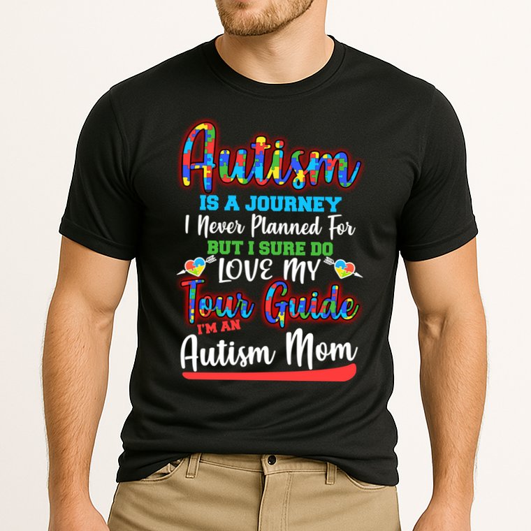 Autism Is A Journey Performance Shirt