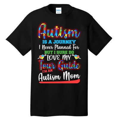 Autism Is A Journey Tall T-Shirt