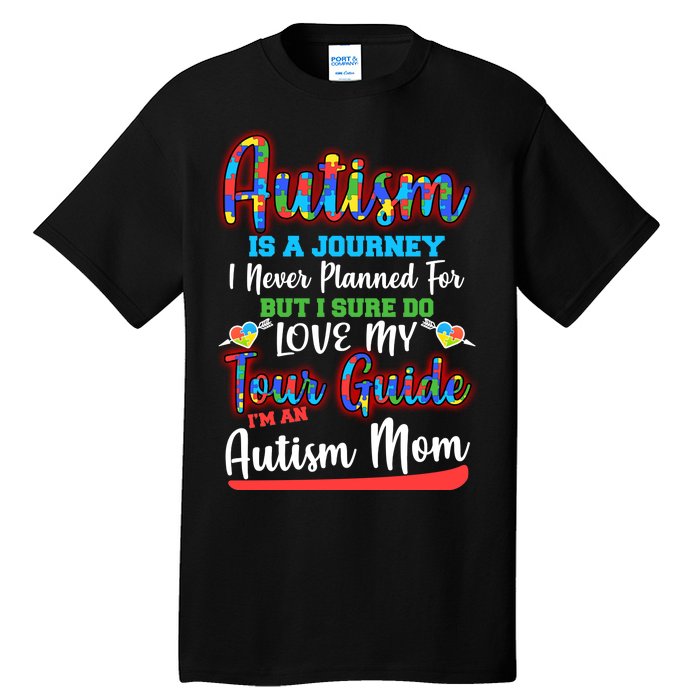 Autism Is A Journey Tall T-Shirt