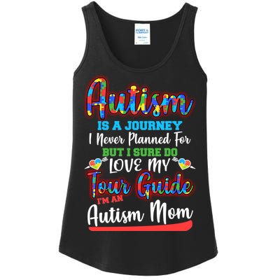 Autism Is A Journey Ladies Essential Tank