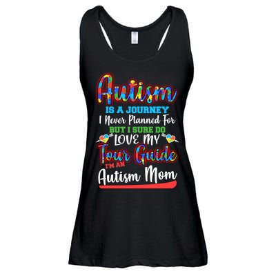 Autism Is A Journey Ladies Essential Flowy Tank