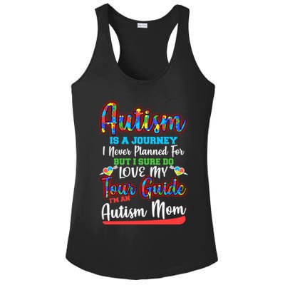 Autism Is A Journey Ladies PosiCharge Competitor Racerback Tank