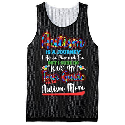 Autism Is A Journey Mesh Reversible Basketball Jersey Tank