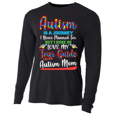 Autism Is A Journey Cooling Performance Long Sleeve Crew