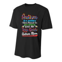 Autism Is A Journey Youth Performance Sprint T-Shirt