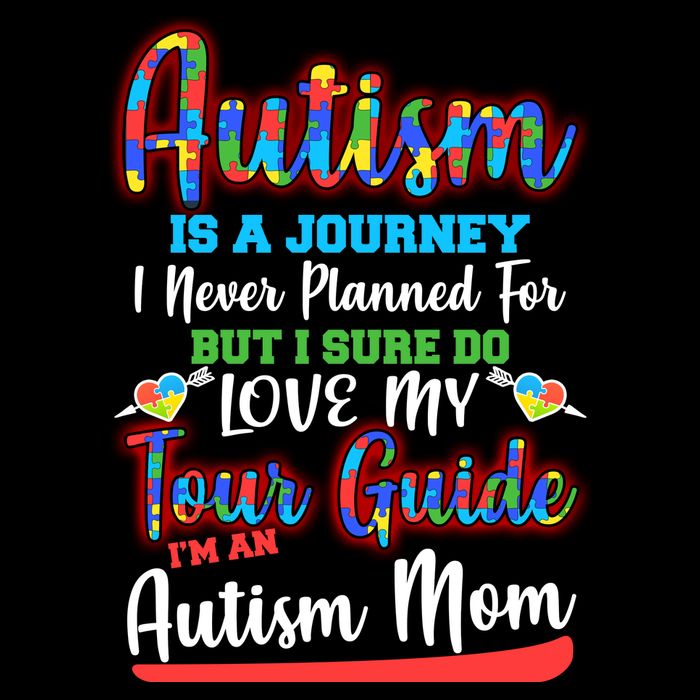 Autism Is A Journey Premium T-Shirt