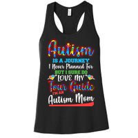 Autism Is A Journey Women's Racerback Tank