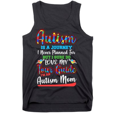 Autism Is A Journey Tank Top