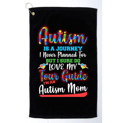 Autism Is A Journey Golf Towel