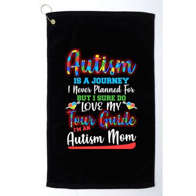 Autism Is A Journey Platinum Collection Golf Towel