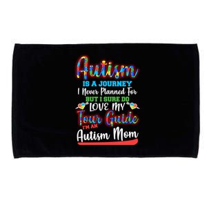 Autism Is A Journey Microfiber Hand Towel