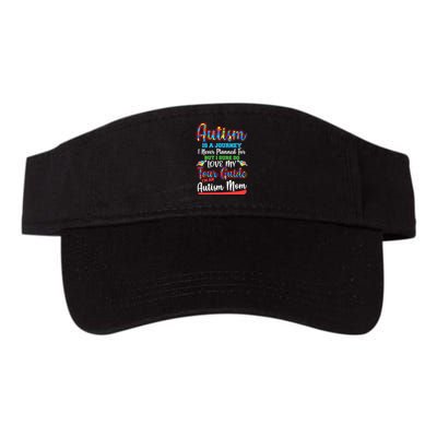 Autism Is A Journey Valucap Bio-Washed Visor