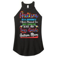 Autism Is A Journey Women's Perfect Tri Rocker Tank