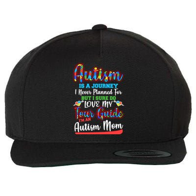 Autism Is A Journey Wool Snapback Cap