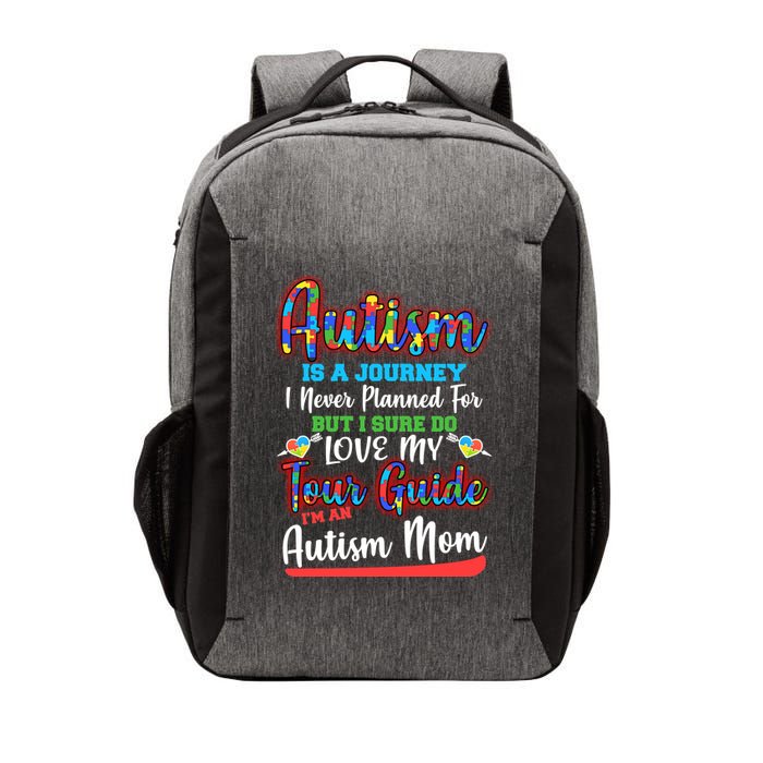 Autism Is A Journey Vector Backpack