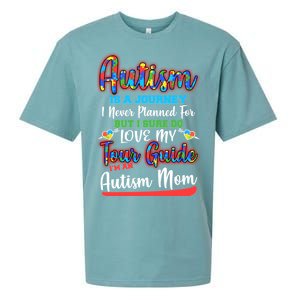 Autism Is A Journey Sueded Cloud Jersey T-Shirt