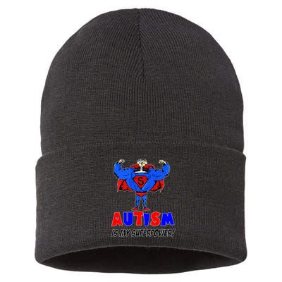 Autism Is My Super Power Sustainable Knit Beanie