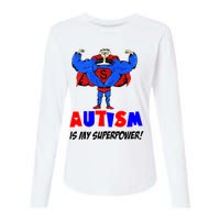 Autism Is My Super Power Womens Cotton Relaxed Long Sleeve T-Shirt