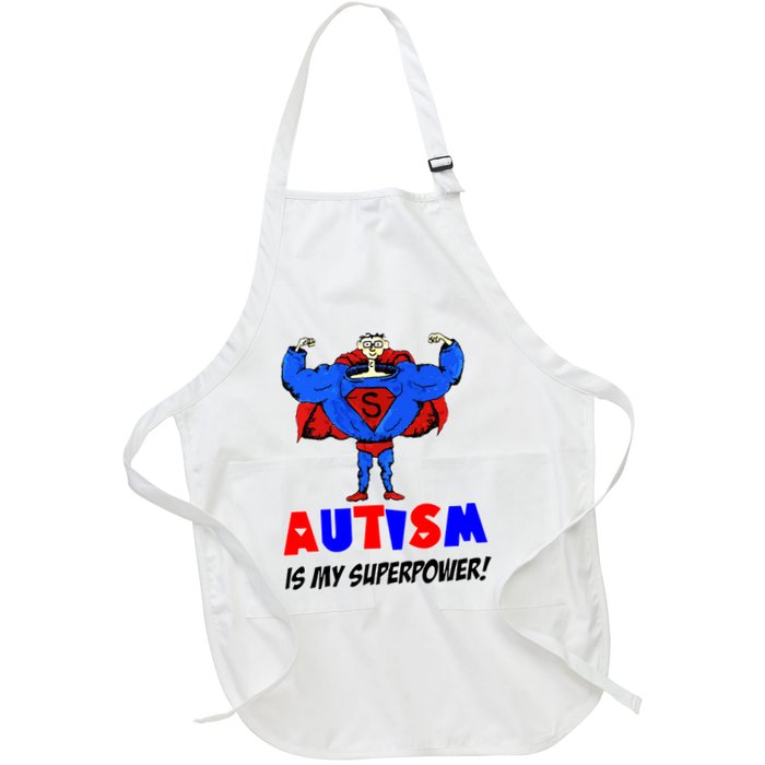 Autism Is My Super Power Apron
