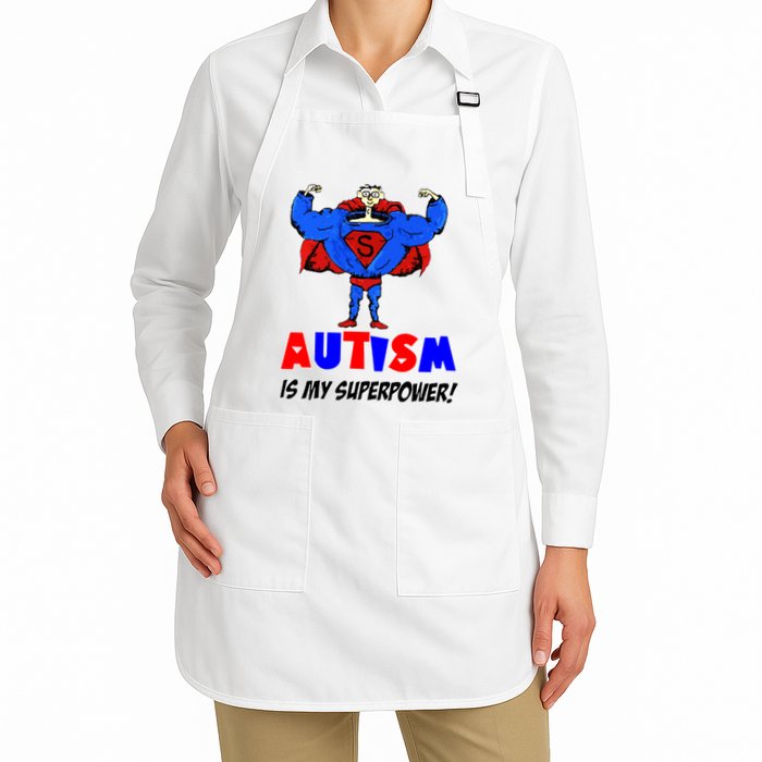 Autism Is My Super Power Apron