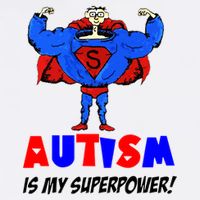 Autism Is My Super Power Baby Bodysuit