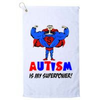 Autism Is My Super Power Golf Towel