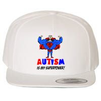 Autism Is My Super Power Wool Snapback Cap