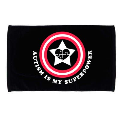 Autism Is My SuperPower Microfiber Hand Towel