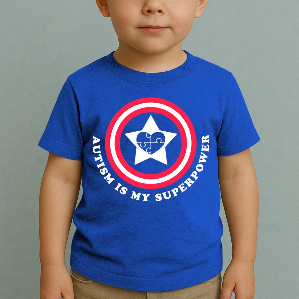 Autism Is My SuperPower Toddler T-Shirt