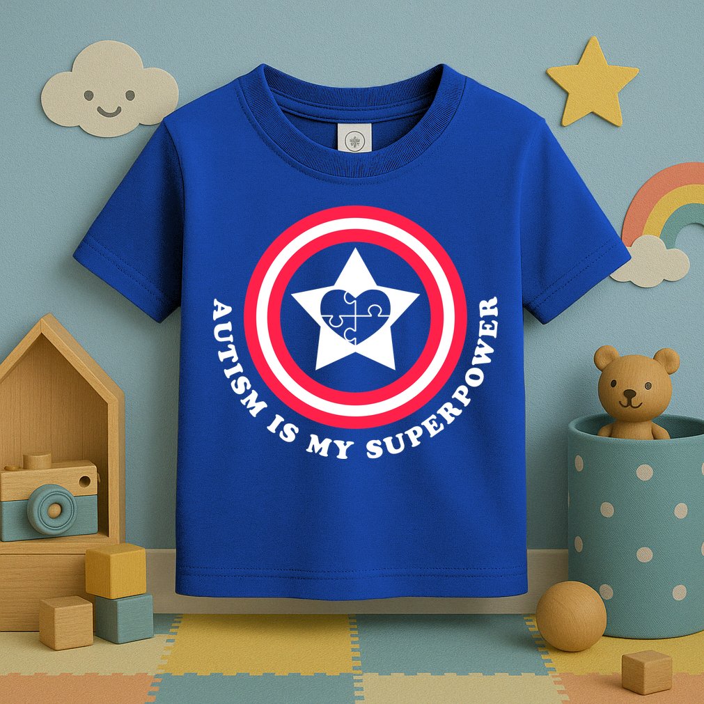 Autism Is My SuperPower Toddler T-Shirt